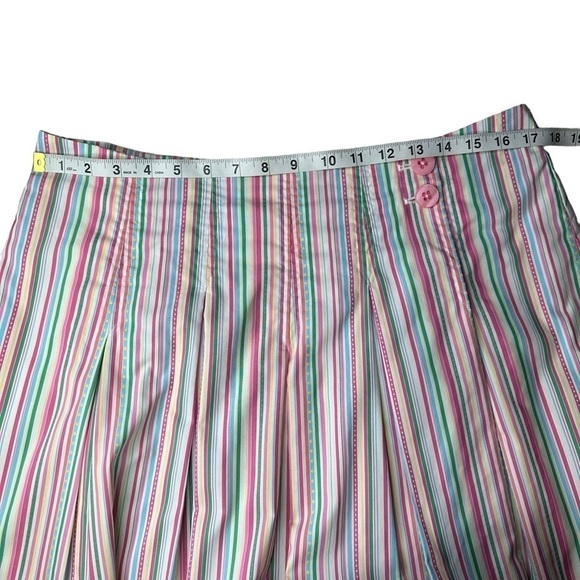 Lilly Pulitzer White Label Pleated Wrap Skirt. Size 10 - Picture 7 of 7